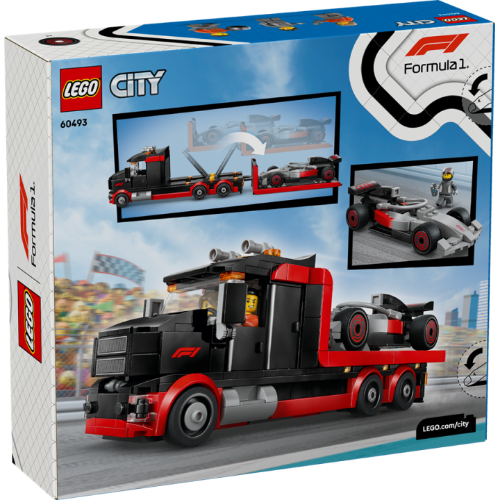 Display Truck F1® con auto da corsa Audi F1® - Lego City 60493