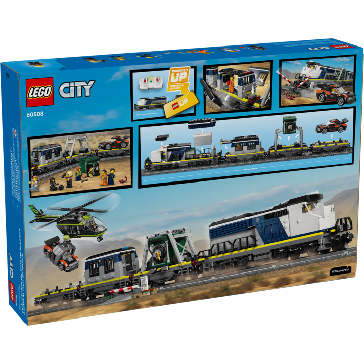 Rapina al treno della polizia - Lego City 60508