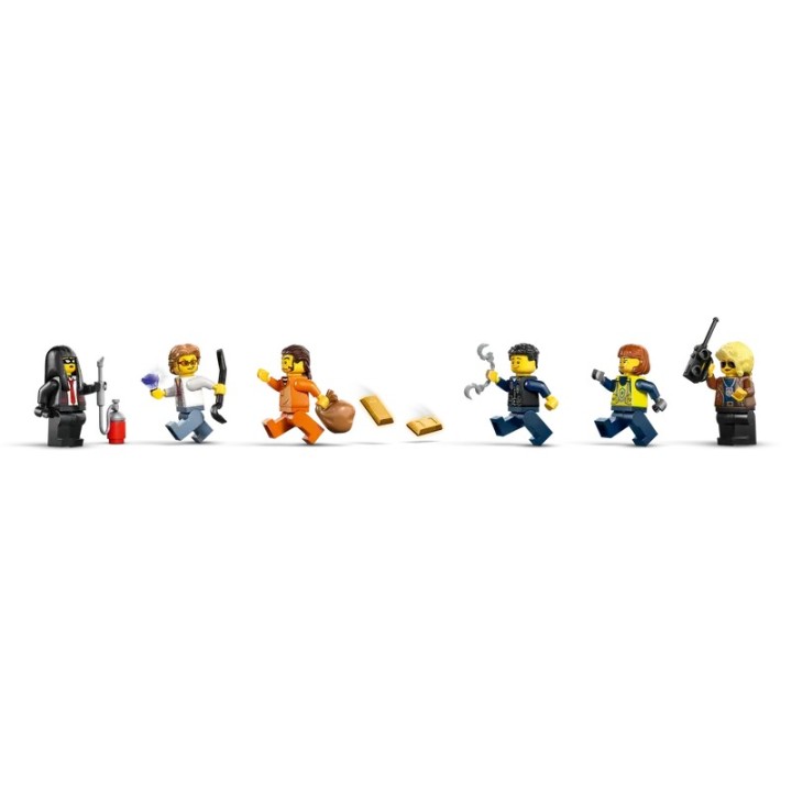 Rapina al treno della polizia - Lego City 60508