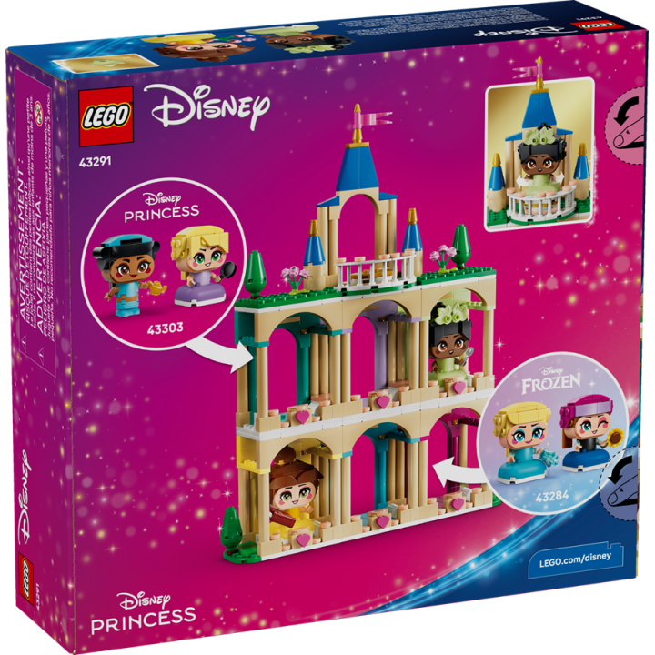 Mini-Belle e Mini-Tiana con Castello - Lego Disney 43291