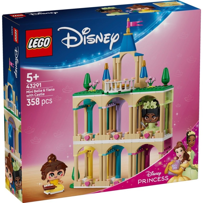 Mini-Belle e Mini-Tiana con Castello - Lego Disney 43291