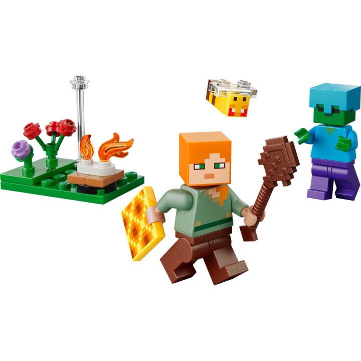 Conflitto al falò di Alex - Lego Minecraft 30732