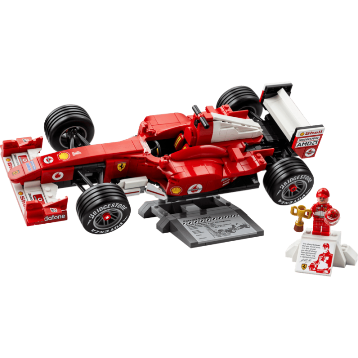 Ferrari F2004 e Michael Schumacher - Lego Icons 11375