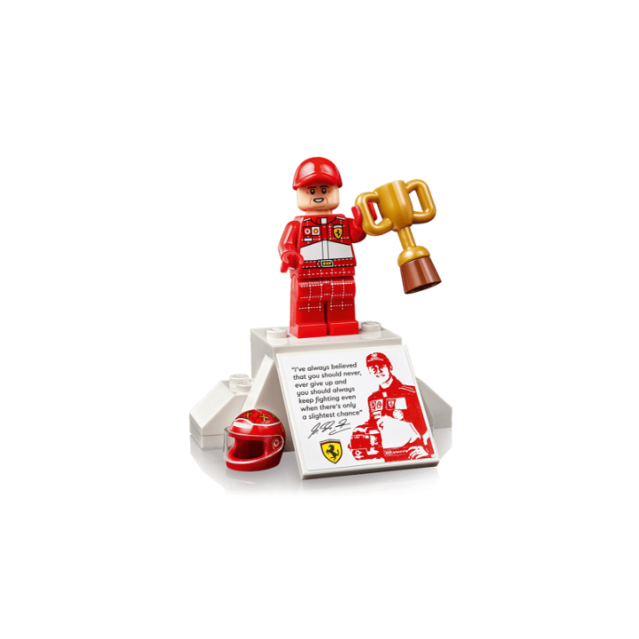 Ferrari F2004 e Michael Schumacher - Lego Icons 11375