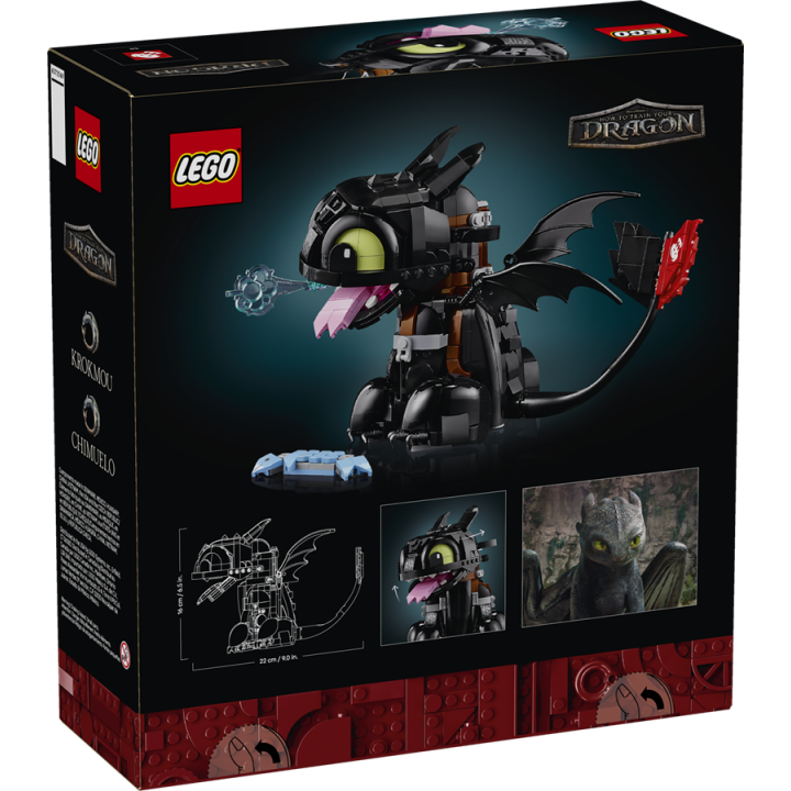 Dragon Trainer: Sdentato - Lego Icons 10375