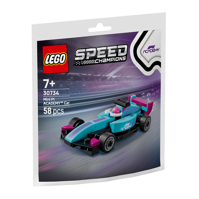 Mini-auto F1 ACADEMY - Lego Speed Champions 30734