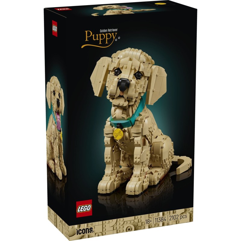 Cucciolo di Golden Retriever - Lego Icons 11384
