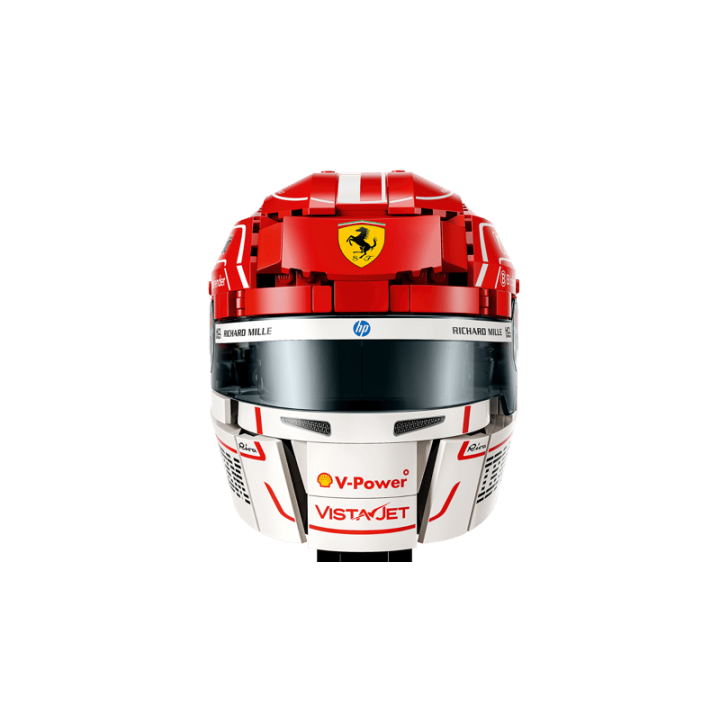 Casco di Charles Leclerc Scuderia Ferrari HP - Lego Edition 43014
