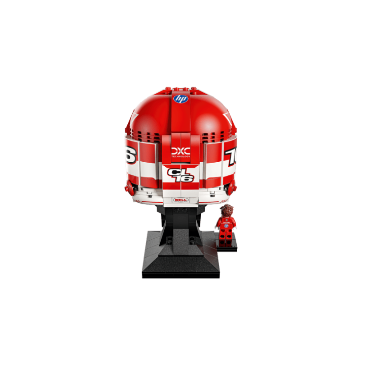 Casco di Charles Leclerc Scuderia Ferrari HP - Lego Edition 43014