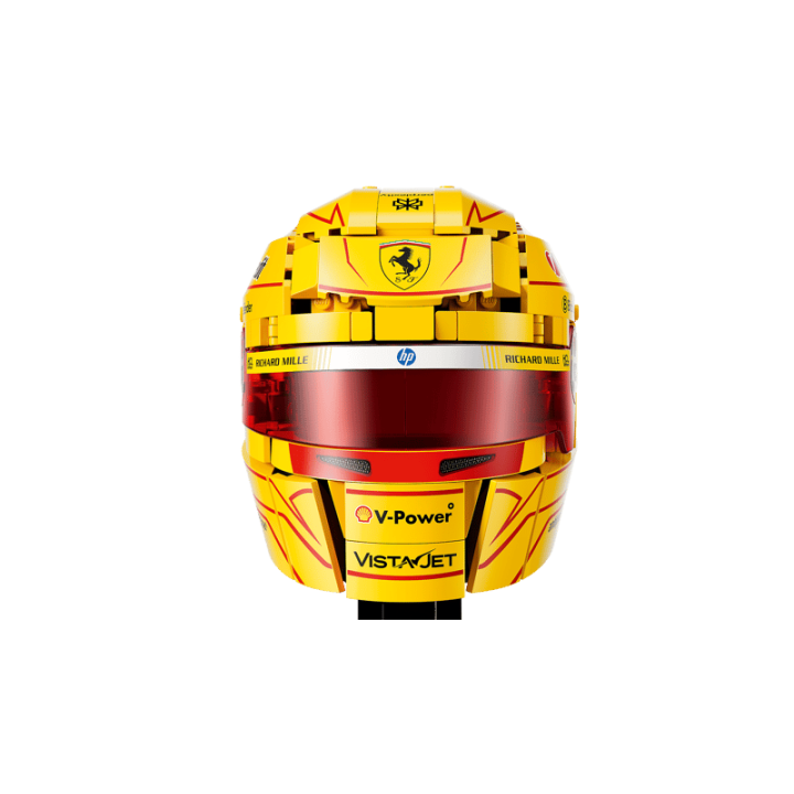 Casco di Lewis Hamilton Scuderia Ferrari HP - Lego Editions 43022
