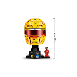 Casco di Lewis Hamilton Scuderia Ferrari HP - Lego Editions 43022