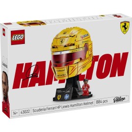 Casco di Lewis Hamilton Scuderia Ferrari HP - Lego Editions 43022