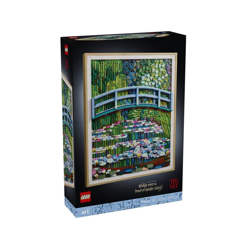 Claude Monet - Lo stagno delle ninfee - Lego Art 31220