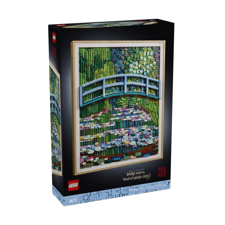 Claude Monet - Lo stagno delle ninfee - Lego Art 31220