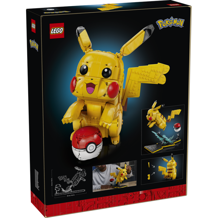 Pikachu e Poké Ball - Lego Pokémon 72152