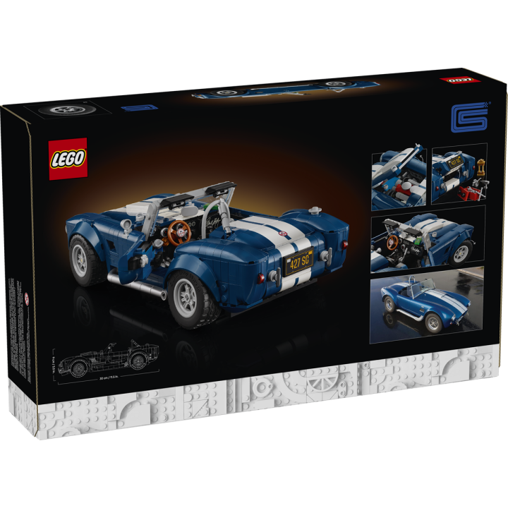 Shelby Cobra 427 S/C - Lego Icons 10357