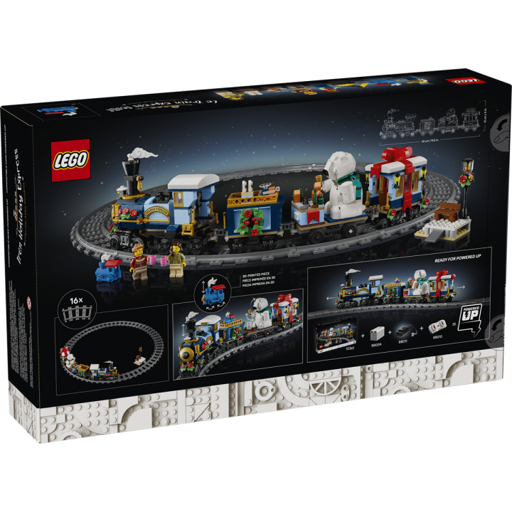 Treno espresso festivo - Lego Icons 10361