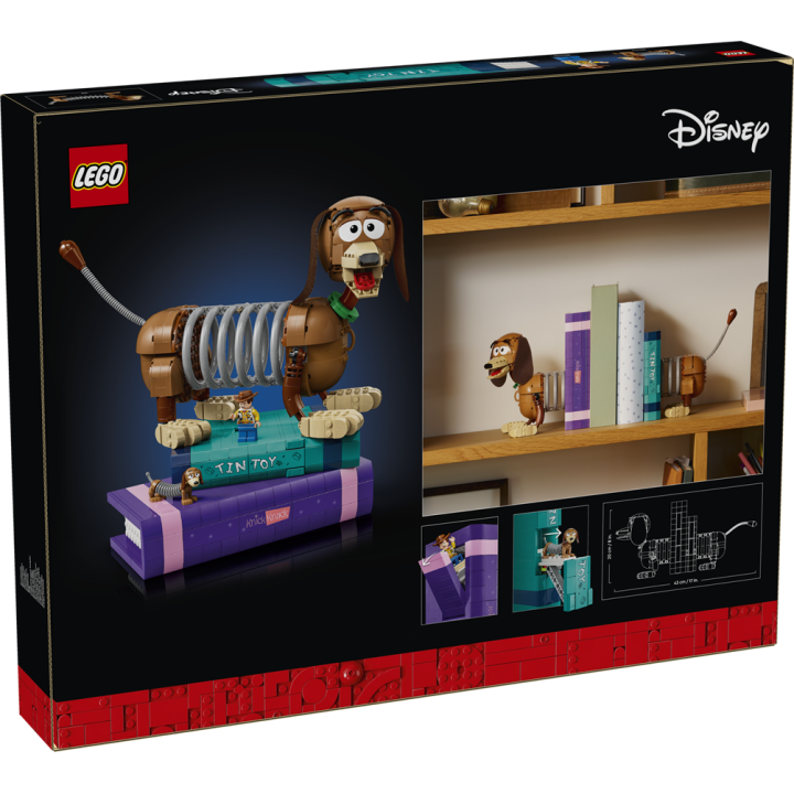 Fermalibri di Slinky Toy Story - Lego Disney 43301