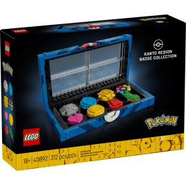 Collezione Medaglie della regione di Kanto - Lego Pokémon 40892