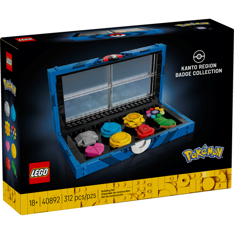 Collezione Medaglie della regione di Kanto - Lego Pokémon 40892