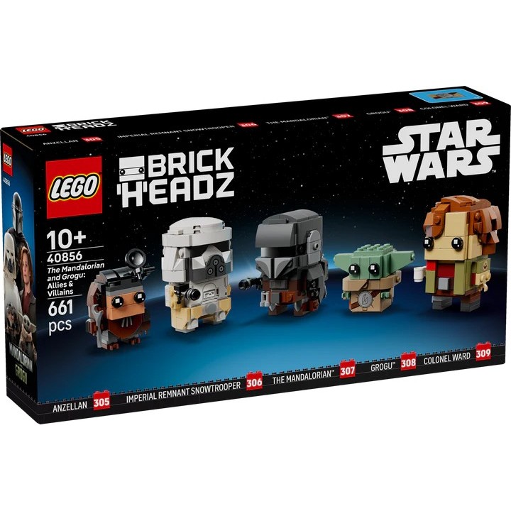 Il Mandaloriano e Grogu: Alleati e Cattivi - Lego Star Wars 40856