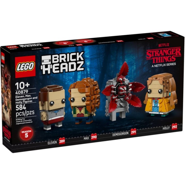 Personaggi di Undici, Max, Demogorgone e Holly - Lego BrickHeadz 40879