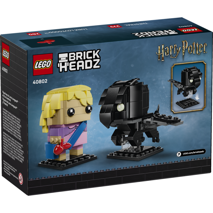 Personaggi di Luna Lovegood™ e di Thestral - Lego BrickHeadz 40802