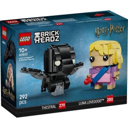 Personaggi di Luna Lovegood™ e di Thestral - Lego BrickHeadz 40802