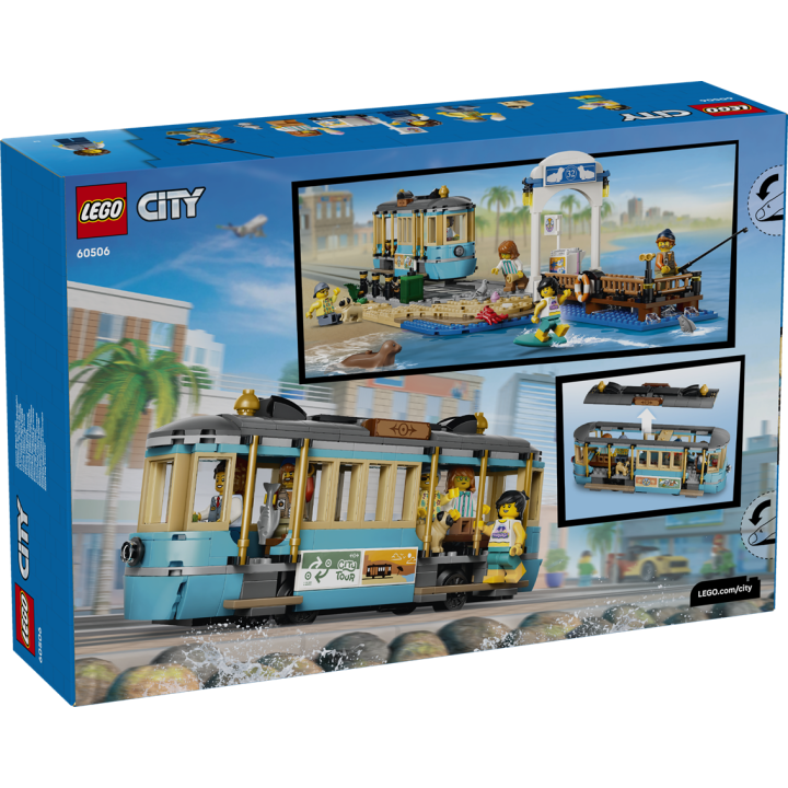 Tram classico della spiaggia - Lego City 60506