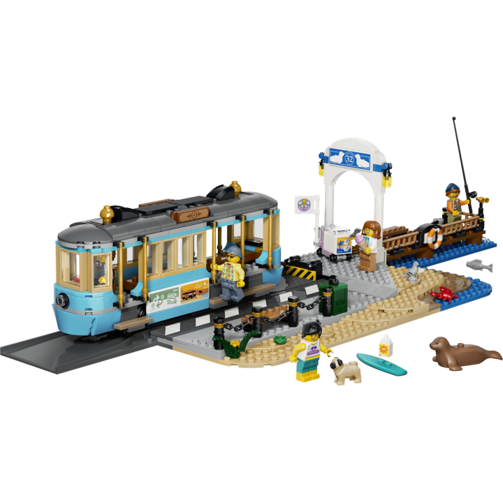 Tram classico della spiaggia - Lego City 60506