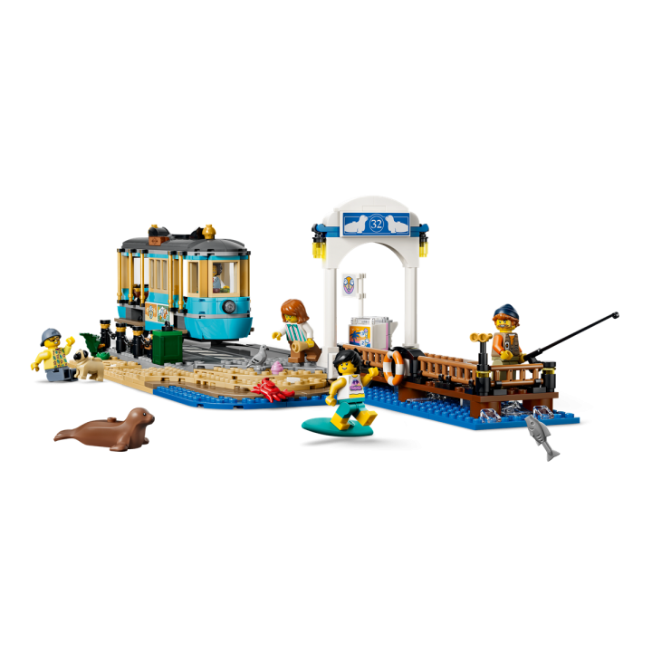 Tram classico della spiaggia - Lego City 60506