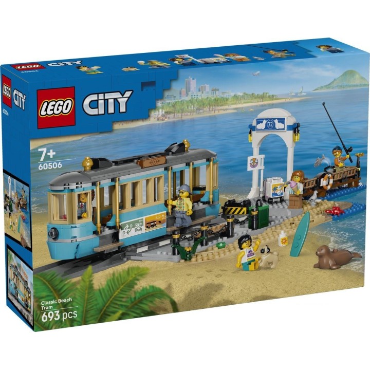 Tram classico della spiaggia - Lego City 60506