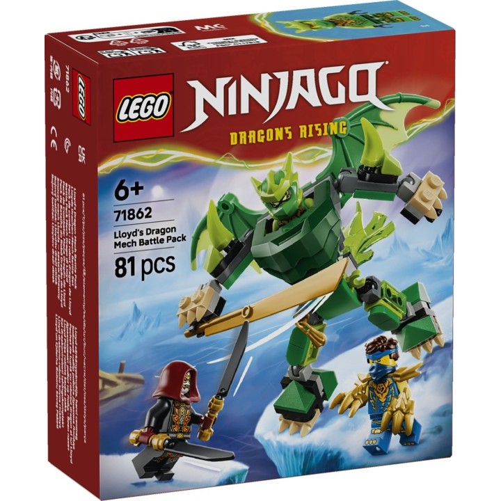 Battle Pack Mech Drago di Lloyd - Lego Ninjago 71862