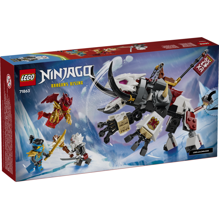 Zilvar e Grimtak la Bestia Drago - Lego Ninjago 71863