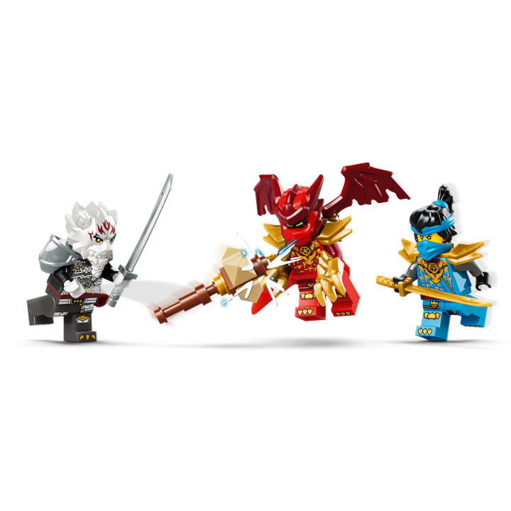 Zilvar e Grimtak la Bestia Drago - Lego Ninjago 71863