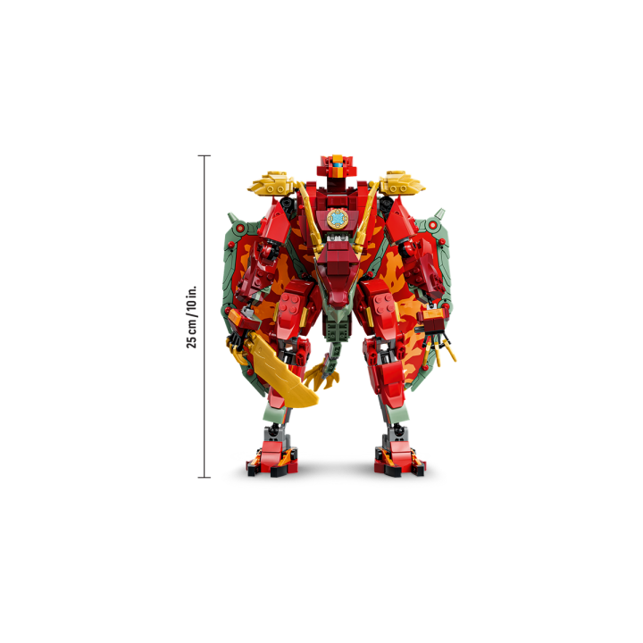 Mech drago mutaforma di Wyldfyre - Lego Ninjago 71868