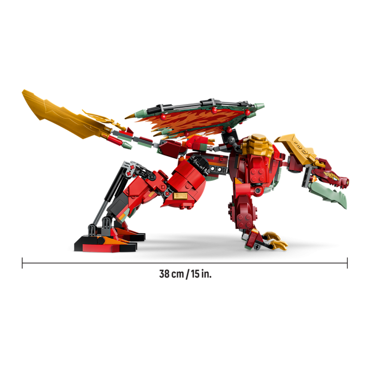 Mech drago mutaforma di Wyldfyre - Lego Ninjago 71868