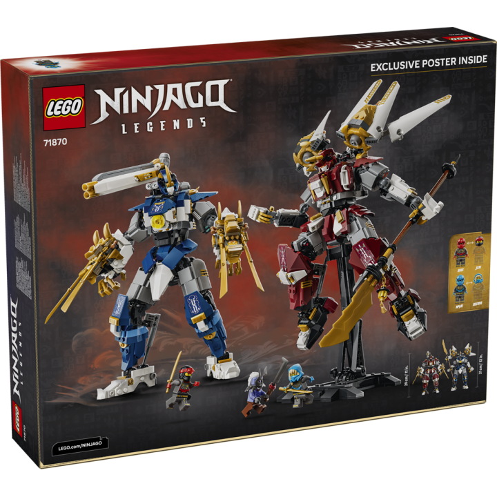Mech Titanici Gemelli - Lego Ninjago 71870