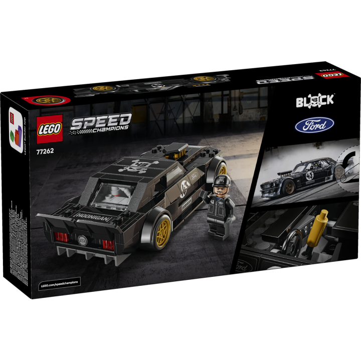 Ford Mustang ’65 Hoonicorn V1 di Ken Block - Lego Speed Champions 77262