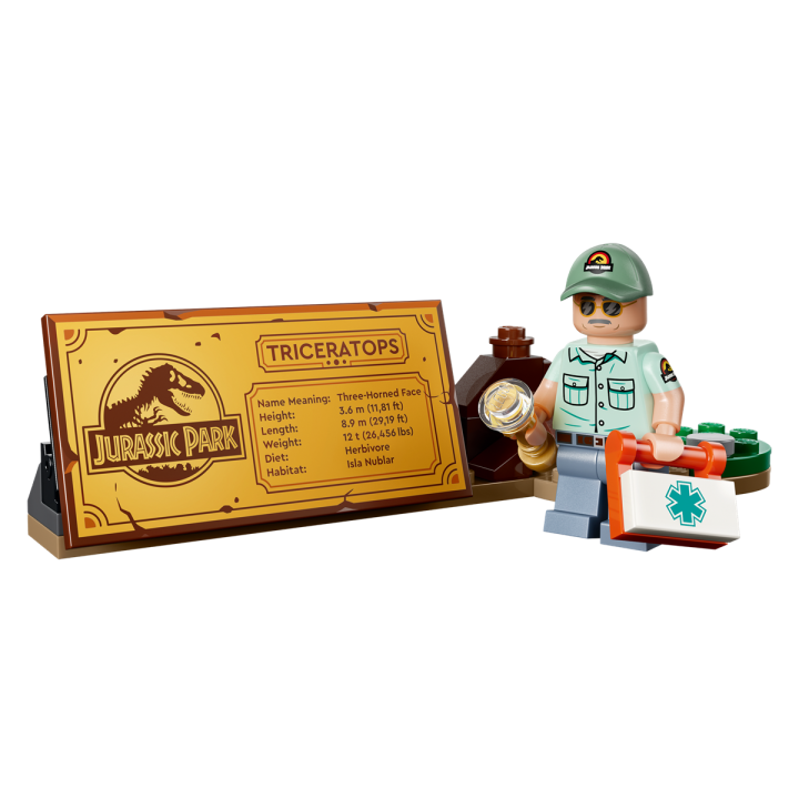 Fossili di dinosauro: Triceratopo - Lego Jurassic World 77985