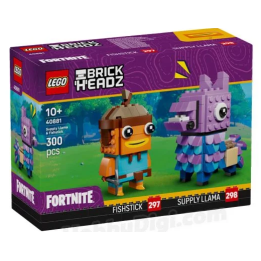 Personaggi di Lama delle Scorte e Pescesecco - Lego Fortnite 40881
