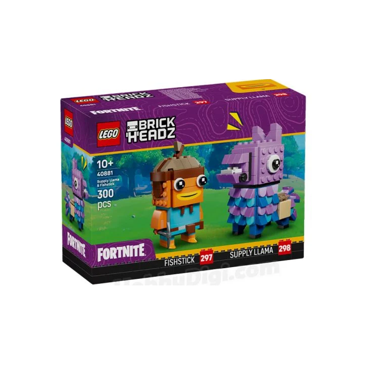 Personaggi di Lama delle Scorte e Pescesecco - Lego Fortnite 40881
