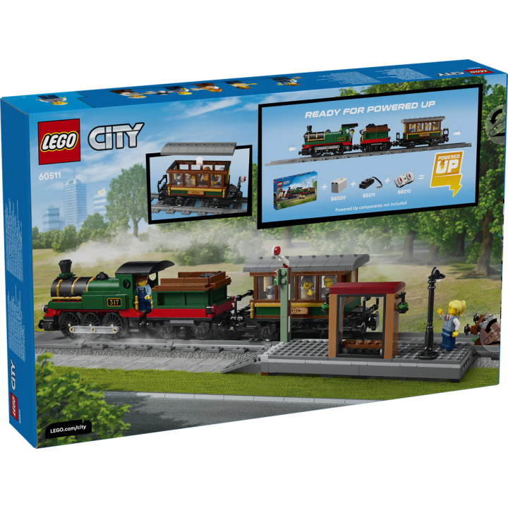 Treno a vapore vintage - Lego City 60511
