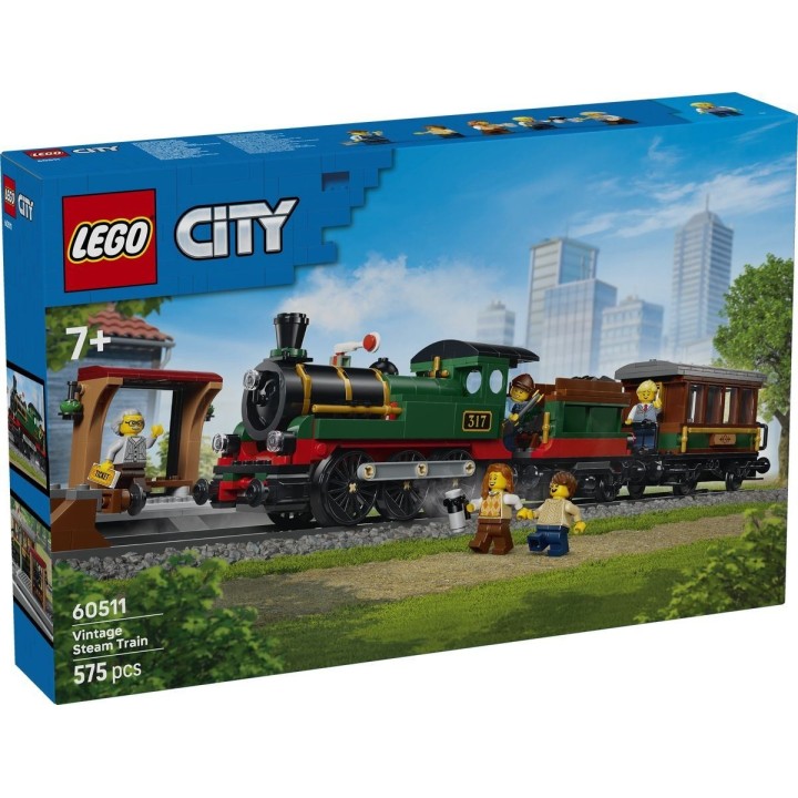 Treno a vapore vintage - Lego City 60511