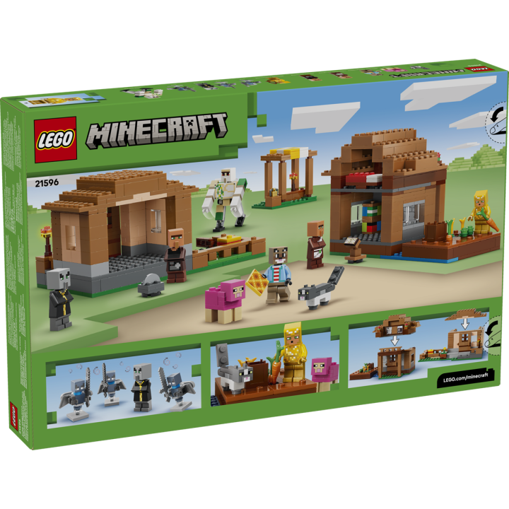 Attacco al villaggio dell’Evocatore - Lego Minecraft 21596