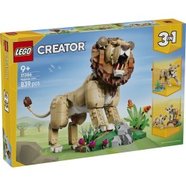 Animali selvatici: Leone Maestoso - Lego Creator 31386