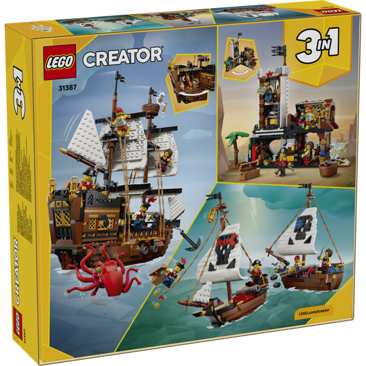 Iconica nave da pirata - Lego Creator 31387