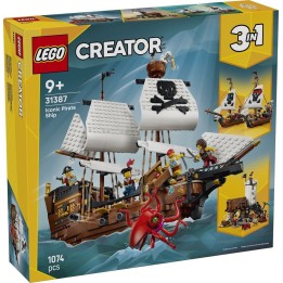 Iconica nave da pirata - Lego Creator 31387