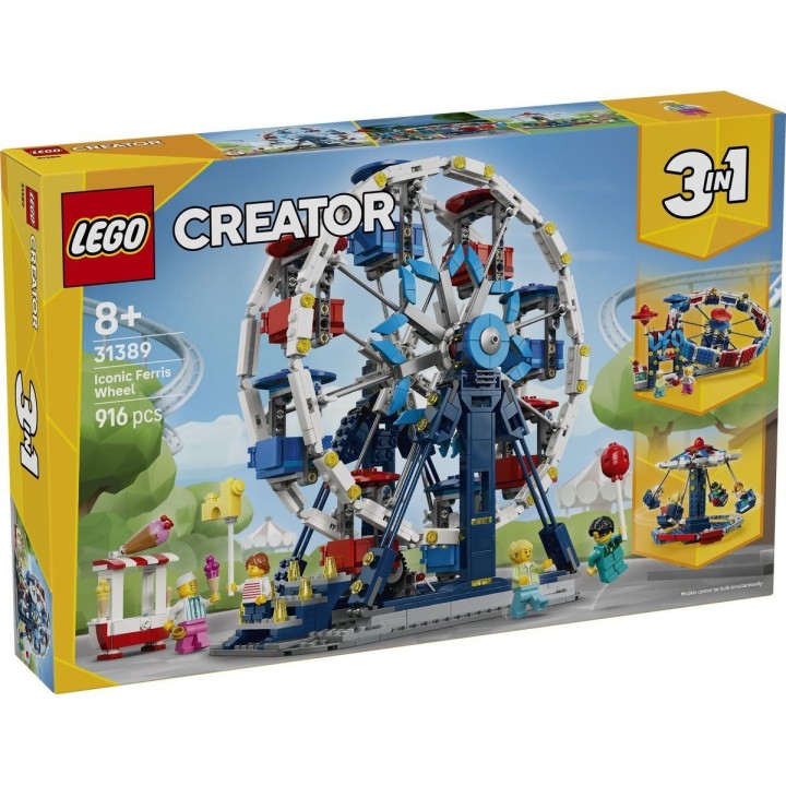 Iconica ruota panoramica - Lego Creator 31389