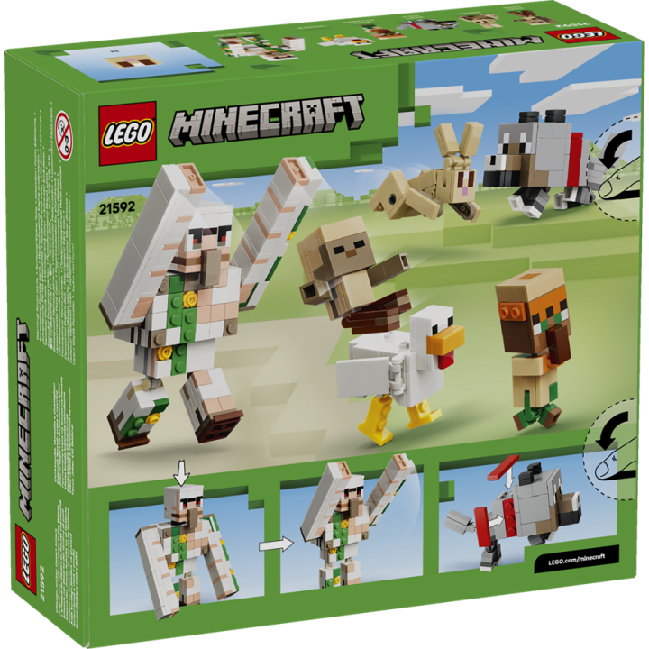 Attacco nel deserto del fantino di polli - Lego Minecraft 21592